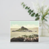 Carte Postale Penzance, Mont St. Michael, Cornwall, Angleterre c (Debout devant)