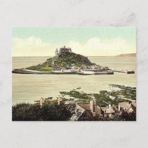 Carte Postale Penzance, Mont St. Michael, Cornwall, Angleterre c