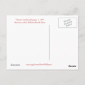 Carte postale Peonies Fine Art (Dos)