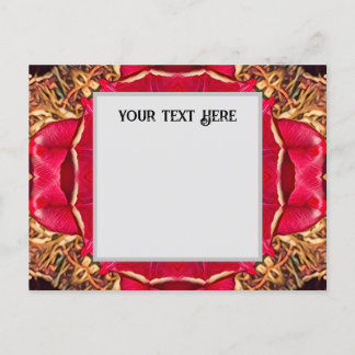 Carte postale Peony Hearts