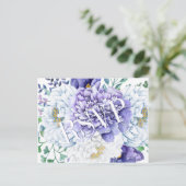 Carte postale Peony Passion RSVP (Debout devant)