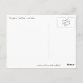 Carte Postale Pépages de William Morris (Dos)