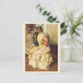 Carte Postale Pepilla et sa fille Joaquín Sorolla (Debout devant)