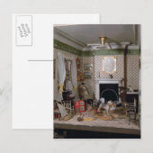 Carte Postale Pépinière avec jouets de 'Miss Miles' House', 1890 (Devant / Derrière)