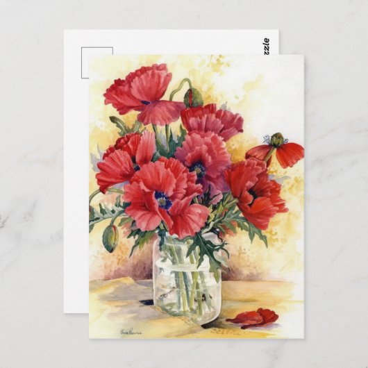 Carte postale - Pépites dans un pot (Devant / Derrière)