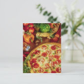 CARTE POSTALE PEPPERONI PIZA (Debout devant)