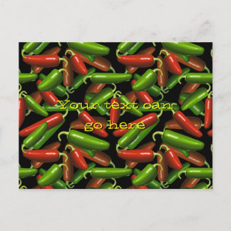 Carte Postale Peppers chili