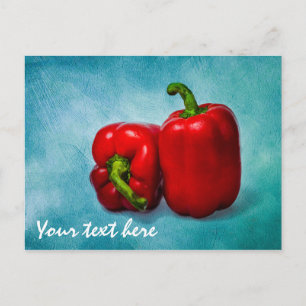 Carte Postale Peppers Red Bell
