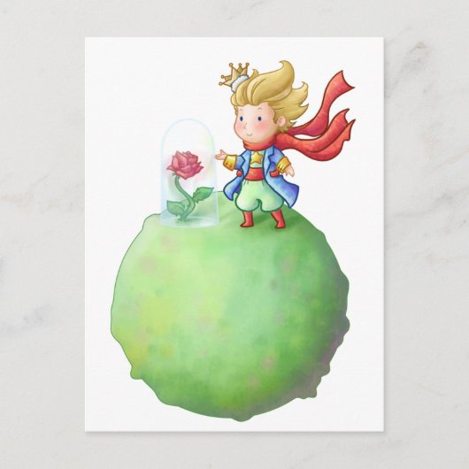 Carte Postale Pequeno Príncipe (Devant)