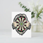 Carte Postale Percée vers le Bullseye - Ultimate Dartboard (Debout devant)