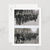 Carte Postale Perceuse de fusil des Spartacistes (haut) (Devant / Derrière)