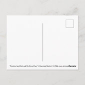 Carte postale "Perché et Sat et rien de plus" (Dos)