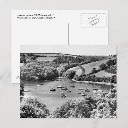 Carte Postale Percuil River Cornwall (Devant / Derrière)