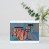 Carte Postale Percussion (Debout devant)