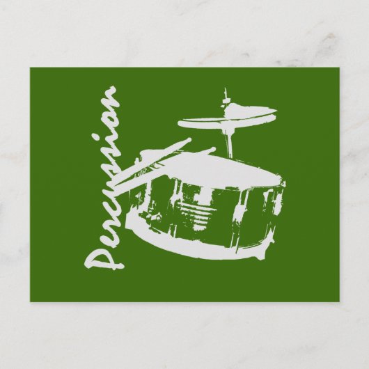 Carte Postale Percussion/Snare (Devant)