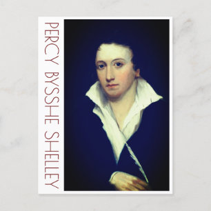 Carte Postale Percy Bysshe Shelley