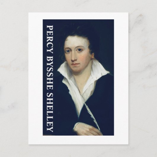Carte Postale Percy Bysshe Shelley (Devant)