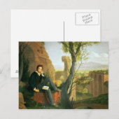 Carte Postale Percy Bysshe Shelley 1845 (Devant / Derrière)