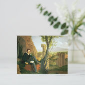 Carte Postale Percy Bysshe Shelley 1845 (Debout devant)