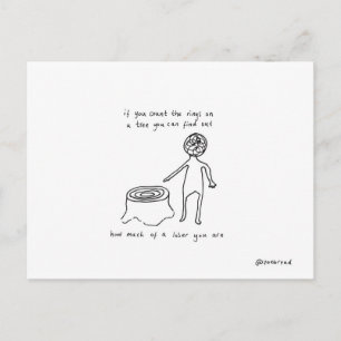 carte postale perdante