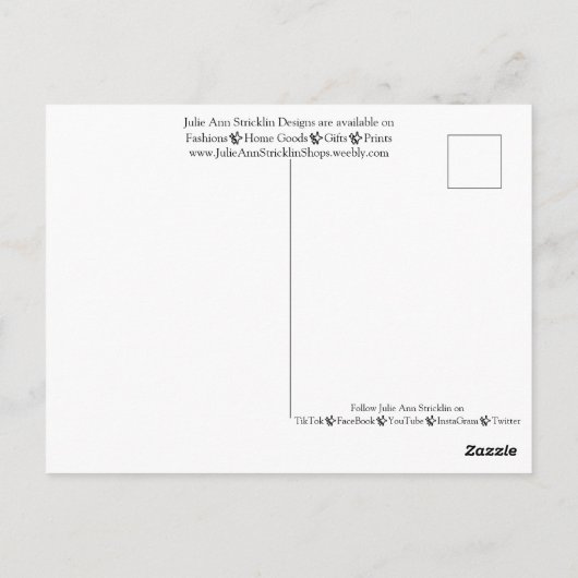 Carte Postale Perdre Dans Les Rochers (Dos)