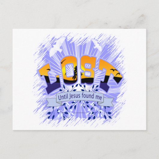 CARTE POSTALE PERDU (Devant)