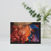 Carte Postale Perdu dans la pensée (Debout devant)