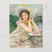 Carte Postale Perdu dans la pensée, Federico Andreotti (italien, (Devant)