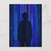Carte Postale Perdu dans le blues de l'algorithme (Devant)