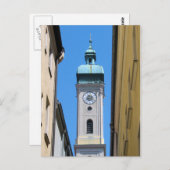 Carte Postale Perdu dans le temps à Munich, Allemagne (Devant / Derrière)