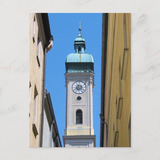 Carte Postale Perdu dans le temps à Munich, Allemagne (Devant)