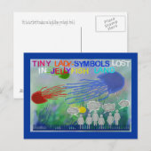 Carte Postale Perdu Dans Les Terres De Jellyfish (Devant / Derrière)