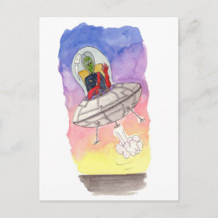 Carte Postale Perdu dans Spaaaaaaace