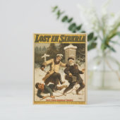 Carte Postale Perdu en Sibérie, vers 1898. (Debout devant)