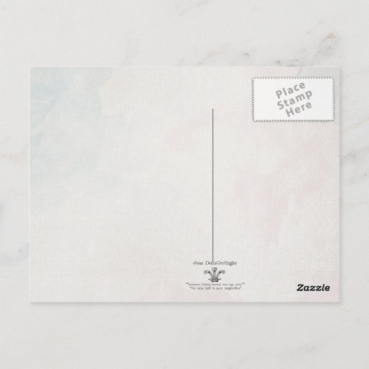 carte postale perdue (Dos)