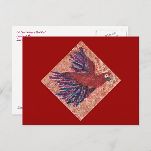 Carte postale Perdue Cave Parrot (Devant / Derrière)