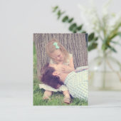 Carte Postale Père Et Fille (Debout devant)