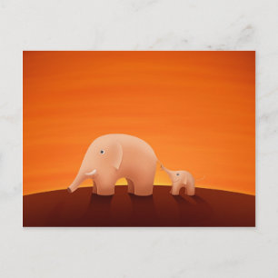 Carte Postale Père et Fils