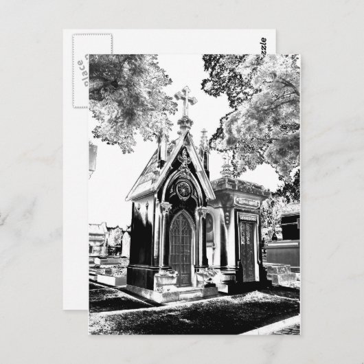 Carte Postale Pere Lachaise (Devant / Derrière)