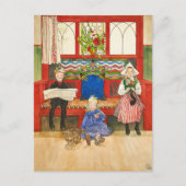 Carte Postale Père, mère et enfant par Carl Larsson (Devant)