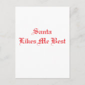 Carte Postale Père Noël (Devant)