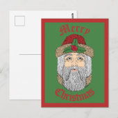 Carte Postale Père Noël (Devant / Derrière)