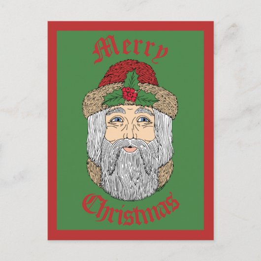 Carte Postale Père Noël (Devant)