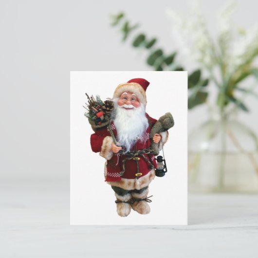 Carte Postale Père Noël (Debout devant)