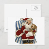 Carte Postale Père Noël (Devant / Derrière)