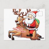 Carte Postale Père Noël (Dos)