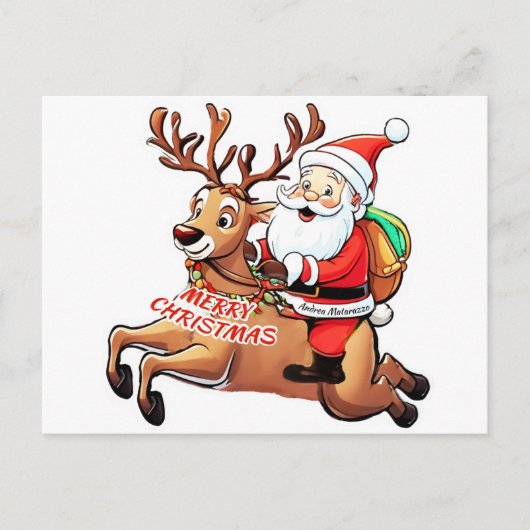 Carte Postale Père Noël (Devant)