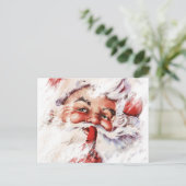 Carte Postale Père Noël 023 (Debout devant)