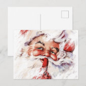 Carte Postale Père Noël 023 (Devant / Derrière)