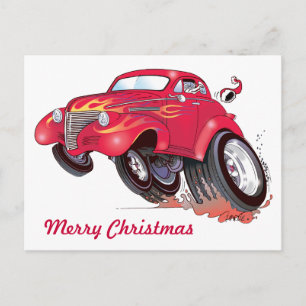 Carte postale père Noël 39 Chevy